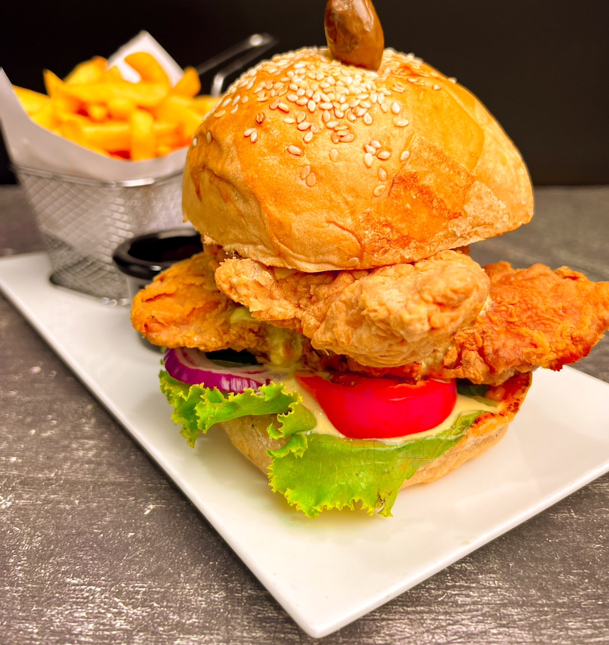 crispy chicken sandwich